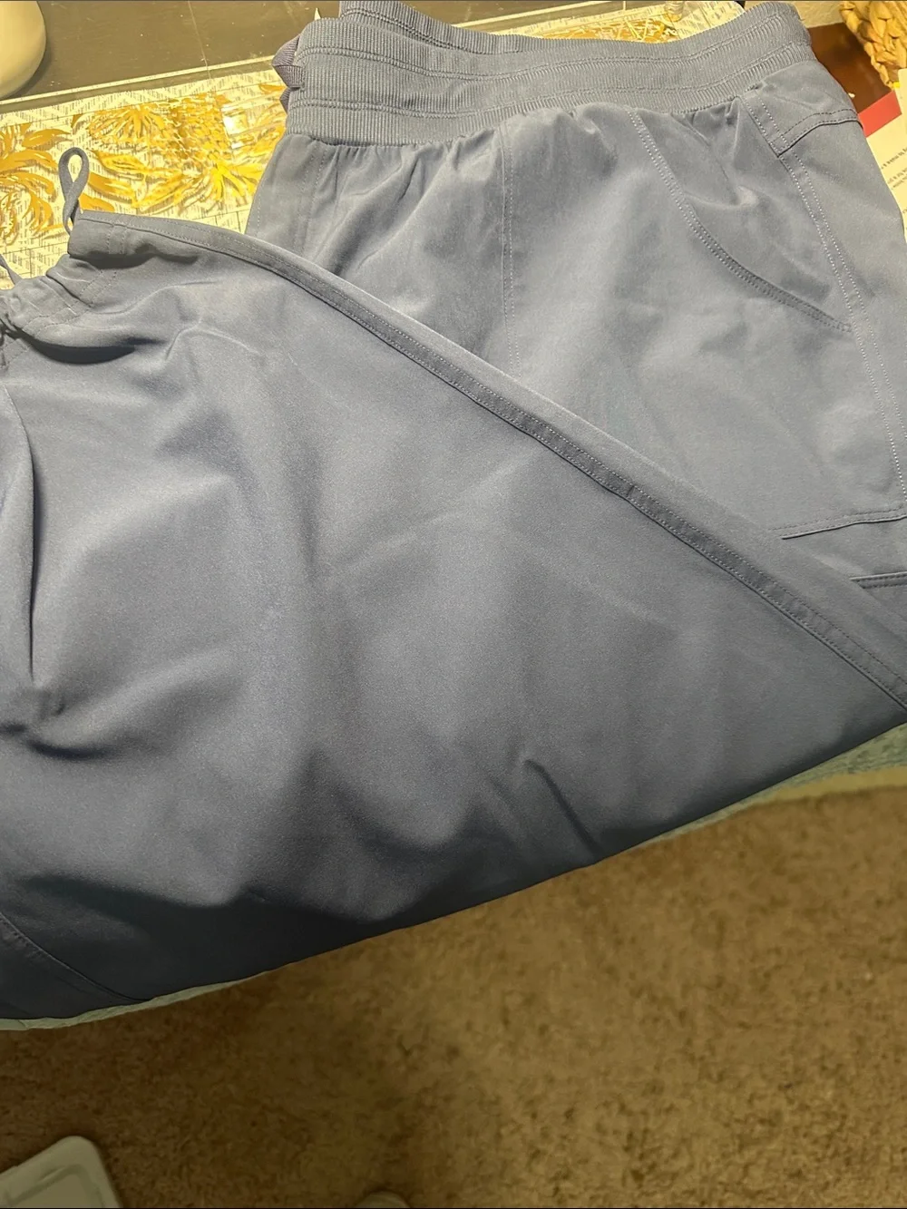 Ladies Blue Capri pants Sz 3X by RBX - Picture 5 of 8